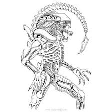 Auf play kids finden sie verschiedene malvorlagen und xenomorph coloring pages bilder zu weihnachten, halloween, valentinstag. Alien Vs Predator Google Search