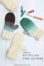 How to use knit in a sentence. How To Dip Dye Crochet Or Knit Items With Food Coloring Make Do Crew