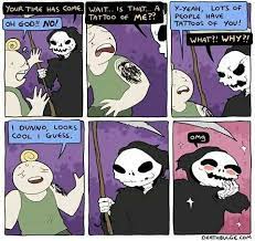 Love My Grim Reaper Memes Funny Comics Comics Cute Comics