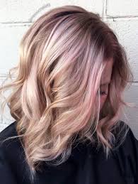 Those with naturally light blonde hair can color their strands at home with a similar. Pastel Pink Pink Baby Pink Subtle Pink Pink Hair Blonde Hair Bright Blonde Lob Medium Hair Fun Hair Color Rose Gold Hair Inspiration Short Hair Styles