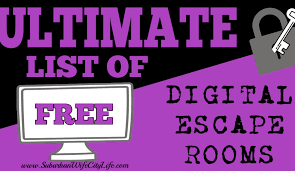 I am looking for ideas for puzzles whether they are written riddles, physical/environmental puzzles, or something else. Ultimate List Of Free Virtual Escape Rooms Suburban Wife City Life