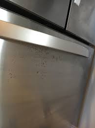 How Can I Clean Rust Stains Off Of My Stainless Steel Fridge There Were Magnets On The Fridge Where The Stains Are Cleaningtips