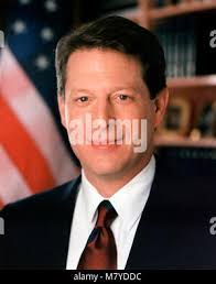 President Bill Clinton and Vice President All Gore look