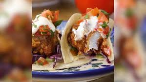 After marinating, the fish just needs to cook in a glug of olive oil for a few minutes per side in. Tequila Fish Tacos