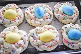 When romanian easter bread dough is filled with farmer's cheese, it becomes the delicious pasca, which, in turn, is similar to polish kołacz. Italian Easter Cookies Recipe Laura Vitale Everybodylovesitalian Com Italian Easter Cookies Italian Easter Easter Cookie Recipes