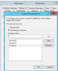 Workstation Logon Restrictions For Ad Users Log On To Windows Os Hub