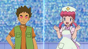 Pokémon Battle USUM: Brock Vs Nurse Joy (Pokemon Romance Battle) - YouTube