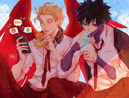 And after hawks made a crude joke about dabi liking his toast as crispy as himself, dabi decided he was going. Marik On Twitter My Hero Academia Episodes Anime Hero