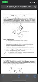 Then answer the specific question provided for each problem. What Is A Pogil