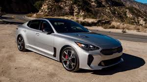 2018 Kia Stinger 2 0l Awd In Silky Silver With Cargo Mat Cargo Net Puddle Lights Wheel Locks 35 970 Eta 12 21 17 Kia Stinger Kia Kia Motors