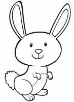 Plansa de colorat de paste cu iepurasul si cosul cu oua. Desene Cu Iepurasi De Paste De Colorat Imagini È™i PlanÈ™e De Colorat Cu Iepuri Cu Ou De Paste