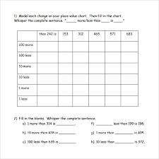 Check spelling or type a new query. Free 13 Sample Place Value Worksheet Templates In Pdf Ms Word