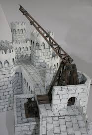 Muraille De Minas Tirith Minas Tirith Wargaming Terrain Model Castle