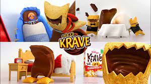 Funny Kellogs Krave Chocolaty Inside Crunchy Outside Commercials EVER! YUM  YUM ! - YouTube