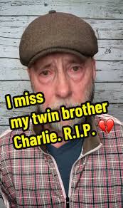 Many of you might not know that I had an identival twin. I miss my twin  brother Charlie every single day. He died last year from brain cancer  (Glioblastoma). Sometimes I have a hard time opening up ...