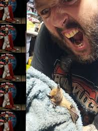 Finally got my cape in. No bats were injured in the second photo. 📸  @derrickmcduffie The music you are hearing is my cover of @ozzyosbourne  'Crazy Train' wich is OUT NOW worldwide.