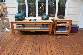 20100829 103025 0001 Jpg 1 200 800 Pixels Big Green Egg Table Big Green Egg Outdoor Kitchen Big Green Egg Table Plans Large