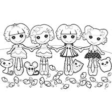Lalaloopsy coloring pages are images of attractive american fabric dolls lalaloopsy for girls. Lalaloopsy Coloring Pages Free Printables Momjunction