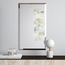 Lema vanity framed freestanding rectangular mirror. Modern Rectangle Vanity Mirrors Allmodern