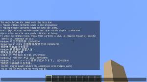 Modern Font Pack Resource Packs Minecraft Curseforge
