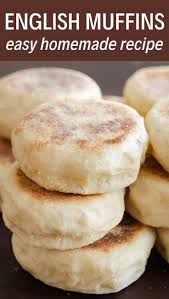 Homemade English Muffins Recipe Homemade English Muffins Bread Recipes Homemade Homemade Recipes