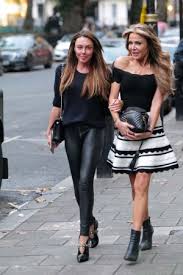 Facebook gives people the power. Michelle Heaton Leather Style Trends Leather Celebrities