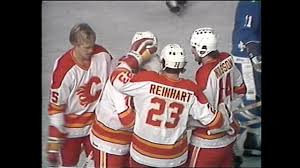 Nhl, the nhl shield, the word mark and image of the stanley cup and nhl conference logos are registered trademarks of the national. Calgary Flames 1st Nhl Game 1980 81 Youtube