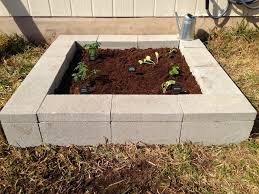 How to make a raised garden with cinder blocks. Diy Cinder Block Raised Garden Bed Fab Everyday
