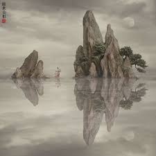 临水仙影 人像 poco摄影 中国风 古风 创意 人像 山水 natural landmarks landmarks mount rushmore