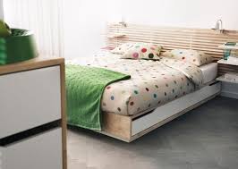 Ikea Schlafzimmer Design Dekoration Holz Bett Kopfteil Lamellen Wand Mandal Ikea Bett Mit Schubladen Bett Mit Schubladen Ikea Bett