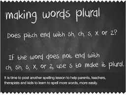How do you end the letter? The Maloney Method Teaching The S Es Plural Rule