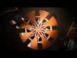 Et on february 17, 2021. Amazing 180 Year Old Robert Jupe Expanding Table Woodworking Inspiration Transforming Furniture Expandable Dining Table
