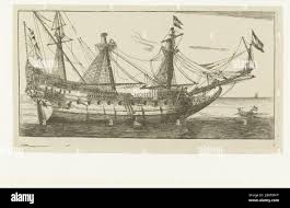 East indiaman ship hi-res stock ...