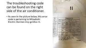 When this air conditioner performs an emergency stop, the reason why the emergency stop occurred is displayed by the flashing of display lights. Mitsubishi Aircon Error Code Light Blinking Silverback Air Con