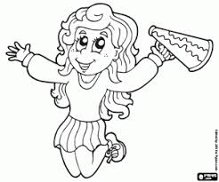 Âˆš 14 unique cheerleading megaphone coloring pages. People At Work Coloring Pages Printable Games 2