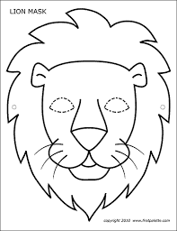 Lion coloring pages, printable coloring pages adult, grayscale coloring pages, downloadable coloring page, lion coloring page. Lion Free Printable Templates Coloring Pages Firstpalette Com
