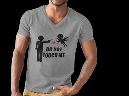 Do Not Touch Me Cupid Valentine Novelty Funny V Neck T Shirt Etsy Canada