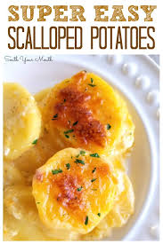 Super Easy Scalloped Potatoes Super Easy Scalloped Potatoes Easy Scalloped Potatoes Recipe Scalloped Potatoes Easy