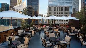Unwind At The Peninsula New York S Roof Top Bar Overlook Manhattan While You Enjoy A Casual And Private Din Hotel Rooftop Bar Nyc Rooftop New York Rooftop Bar