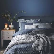 Image Result For Blue Grey Bedroom Blue Bedroom Design Blue Master Bedroom Bedroom Decor Master For Couples