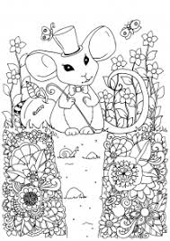 The following mouse coloring pages have included the drawings of some of the popular cartoon characters like jerry, mickey mouse, and the bubbly minnie mouse. The Tea Party Of The Three Mice Mouses Adult Coloring Pages