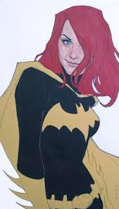 I Pinned This Because I Want Everyone To Know That She Has Orange Hair And Green Eyes Whoever Drew This Is An Idiot Batgirl Comics Girls Comic Art
