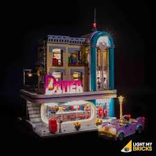 Lego Downtown Diner 10260 Light Kit Lego Lighting All Lego Sets Lego Led