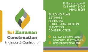 Ezhil green construction company in trichy is a firm established for green building constructions and consultations for eco buildings. Sri Hanuman Construction In Trichy Construction Contractors Mukavari Com