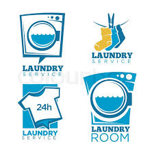 Start editing this washing machine logo for your business or team. Laundry Logo Templates Or Wash Service Stock Vector Colourbox