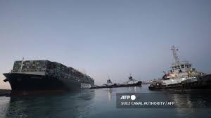 Stuck ever given container ship partially freed from shorelinesuez canal: Pemilik Kapal Kontainer Jepang Yang Buat Macet Terusan Suez Belum Terima Aduan Klaim Kompensasi Tribunnews Com Mobile