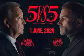 Frank Warren dan Eddie Hearn Taruhan Adu Petinju, yang Kalah Direkturnya  Jadi Jongos Selama Sehari