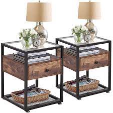 Maybe you would like to learn more about one of these? Trent Austin Design Wausau Glass End Table Set With Storage Reviews Wayfair