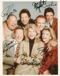 Murphy Brown Tv Cast Autographed Signed Photograph With Co Signers Historyforsale Item 278983