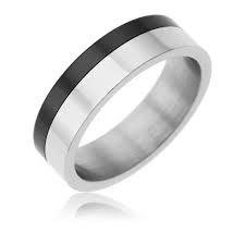 Bijouterie homme vous offre nos sélections de bague acier homme, bague chevaliere homme, bague alliance homme, ainsi que de bagues homme en argent, et en tungstène. Achat Bague En Acier Et Ceramique Taille De Doigt 62 0 G Le Manege A Bijoux